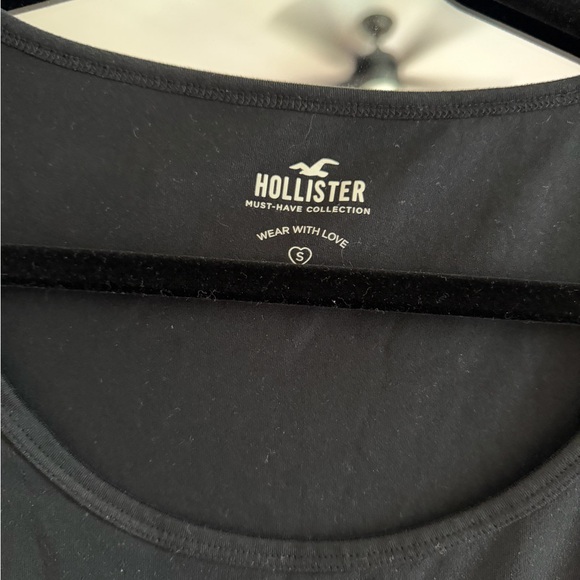 Hollister Black Scoop Neck Short-Sleeve Bodysuit - Picture 3 of 5